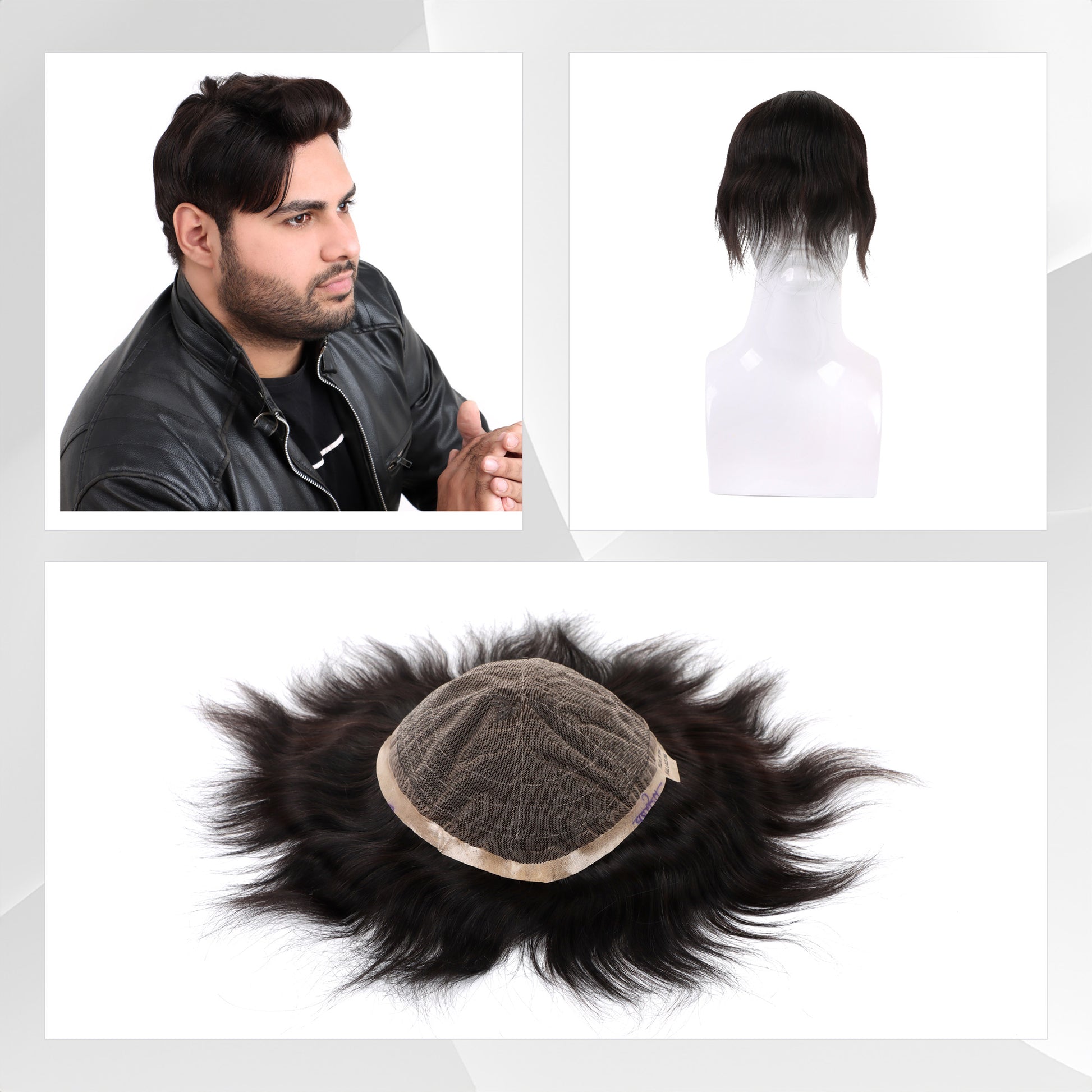 Hairs n You Ultra Premium FULL LACE Men's Hair Patch Hairs n You